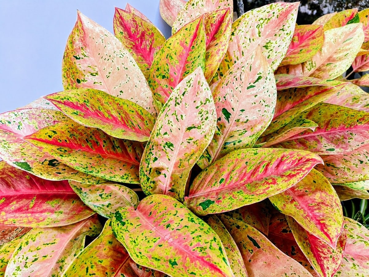 Foto rujukan Aglaonema Pink